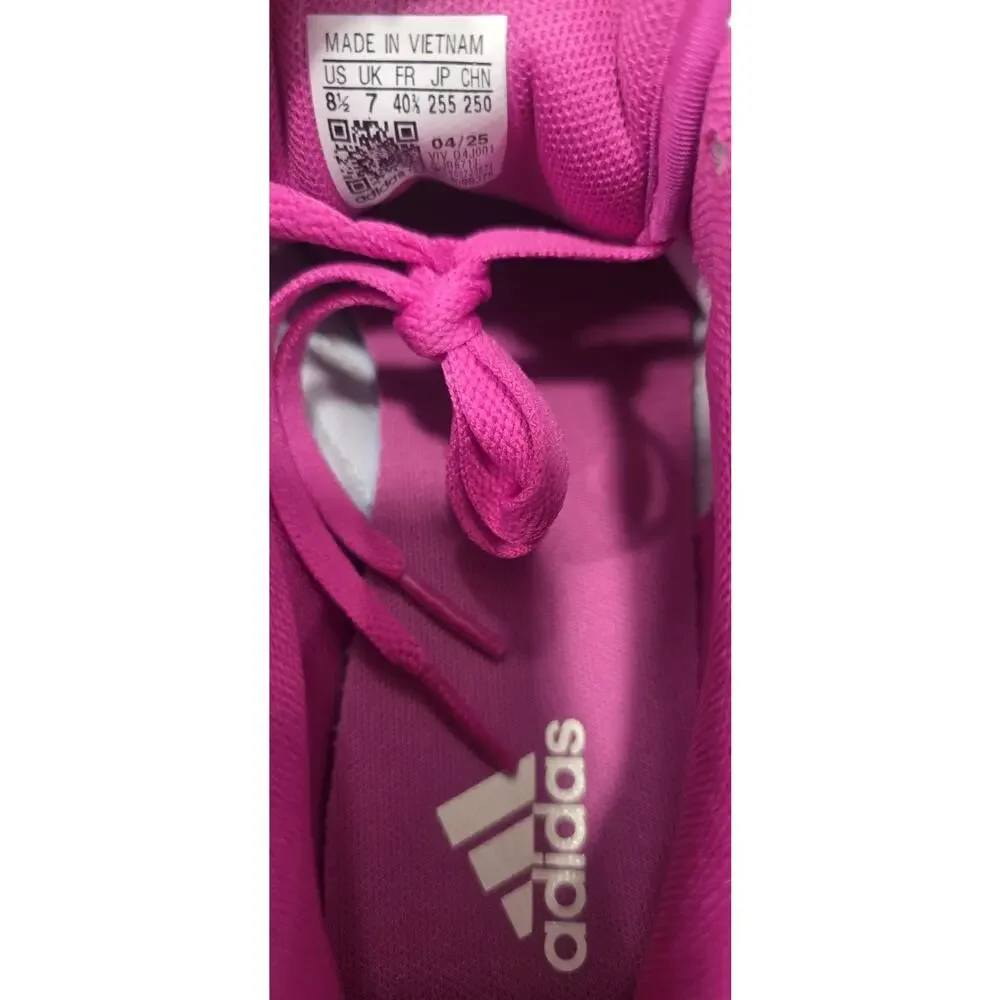 adidas Hoops 4.0 W Pink Off White Retro Casual Sneakers Women's Size 8.5 JR6713